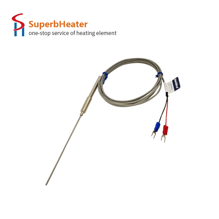 1m PT100 Thermoelementsonde M8 Gewinaltemperatursensor