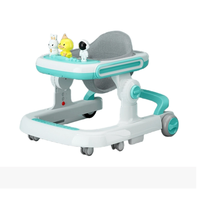 New Modern Toddler Push Walking Toys Vehicle Sit to Stand Baby Anti-O-Leg Anti-Rollover Music Multi Function Baby Walker