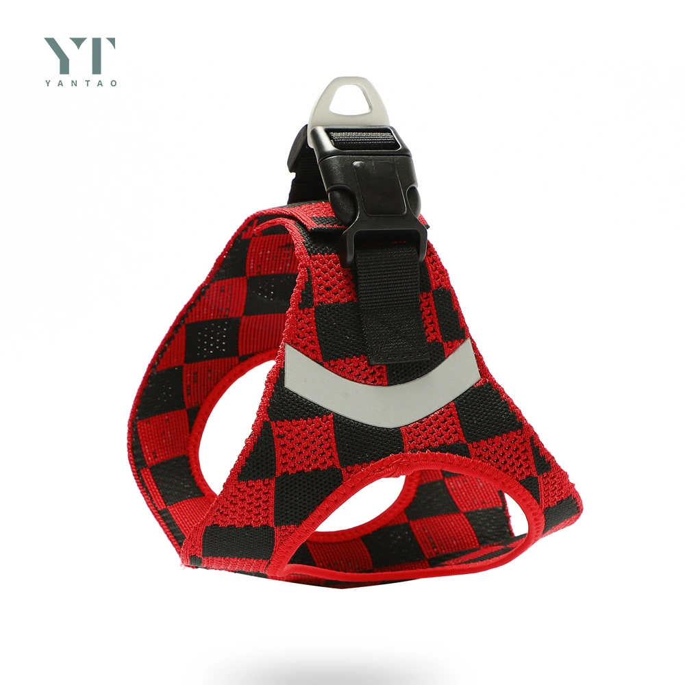 Pet Products No Pull Reflective Breathable Adjustable Sublimation Step in Reversible Luxury Fashion Pet Dog Harness