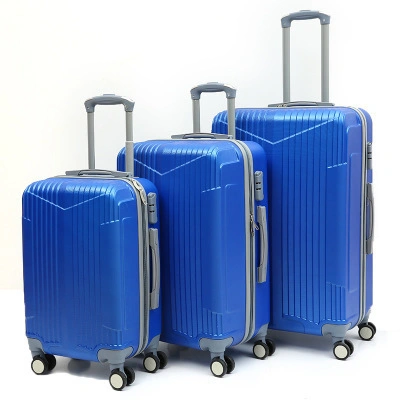 Valise à roulettes en ABS à prix réduit bagages de voyage ensembles de bagages de voyage ensemble de valise à roulettes 3 pièces