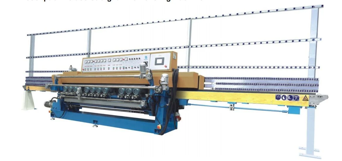 Glass Straight Line Edger, PLC Controlled 3000*3000