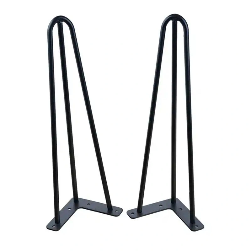 Triangle Trapezoid X Shape Heavy Duty Factory Direct Table Legs Frame Metal Furniture Parts for Bar Restaurant Dining Table Leg