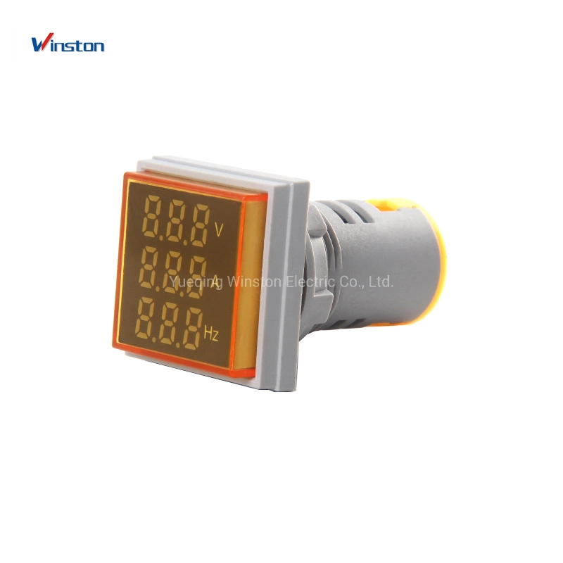 Ad16-22vahzs 22mm AC LED Light Digital Voltage Current Meter Indicator Voltmeter Ammeter Frequency Meter