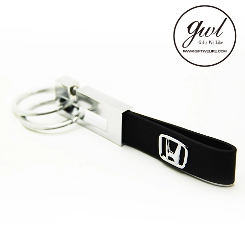 Hot Selling Leather Car Keyring for Promotion Gift (KKR-003)