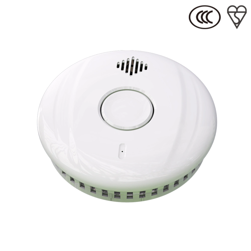 Good Quality Photoelectric Smoke Alarm with Built-in 10 Years Battery