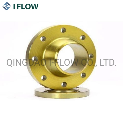 Forged Steel Golden Coating Forged Flange