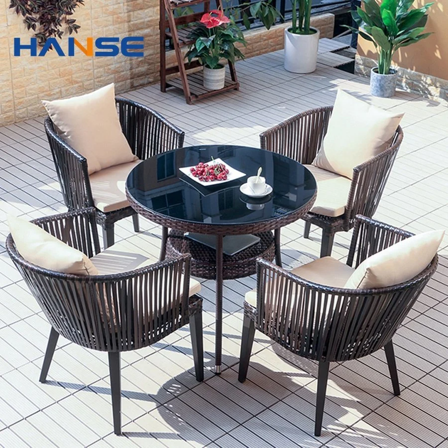 Rattan Hotel Hanse Carton Standard Verpackung Chaise Lounge Kissen Essen Setzen