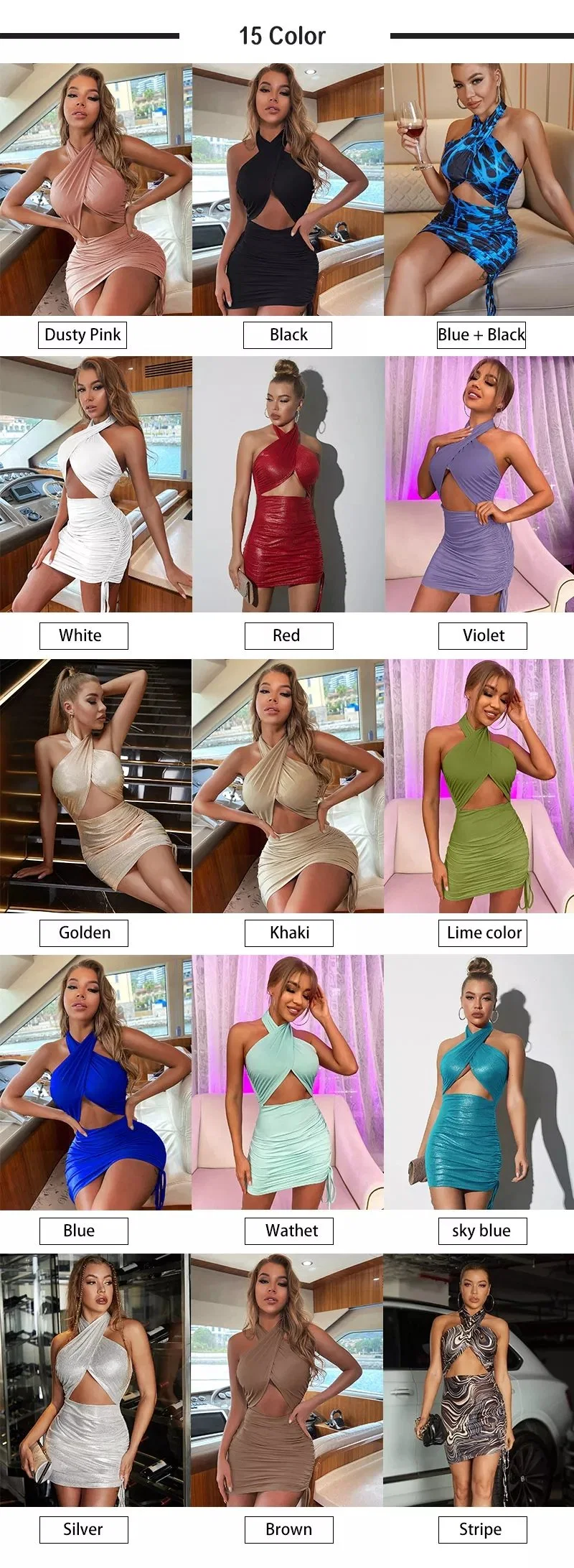 China Hersteller Großhandel Maßgeschneiderte Mini Ropa Vestidos De Mujer Party Sexy Abend Nacht Kleidung Verband Damen Mode Bekleidung Neu Design Frauenkleid