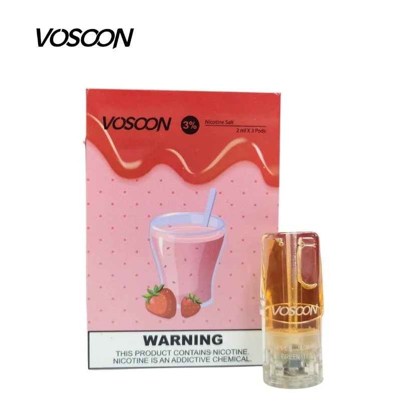 Vosoon Pod 2ml Cool Flavour OEM/ODM 600puff Can Be Used for Relx Classic Vape Wholesale/Supplier vapes Infy