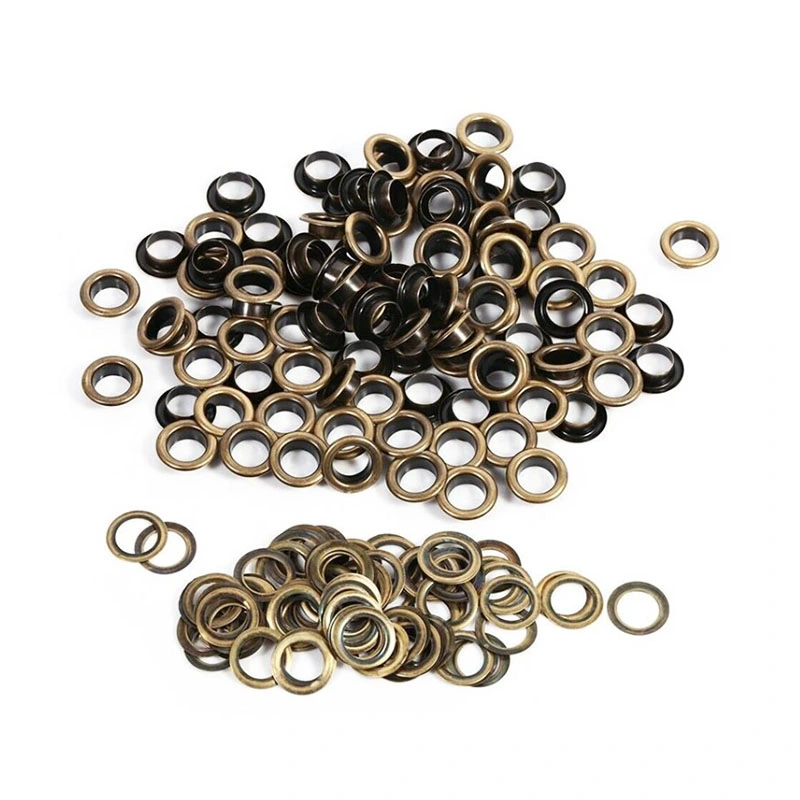 Customized Metal Hardware Iron Alloy Brass Big Colors Colorful Eyelet 20mm for Garment Boots Clothing