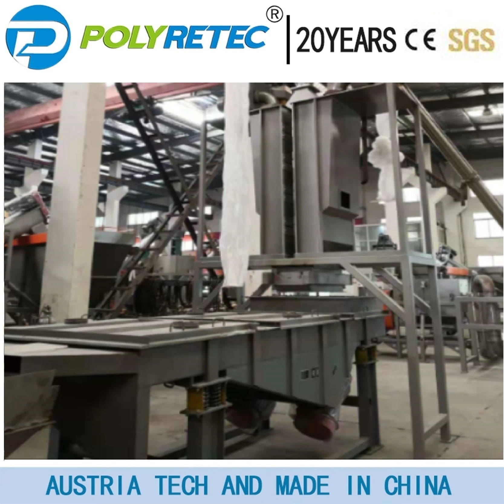 Bottle to Bottle Grade Food Grade Pet Bottle Washing and Recycling Production Line