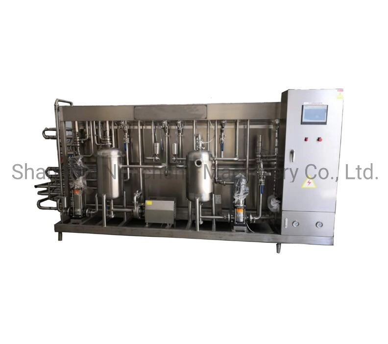 Full Automatic Tubular Type Uht Fruit Pulp Sterilizer