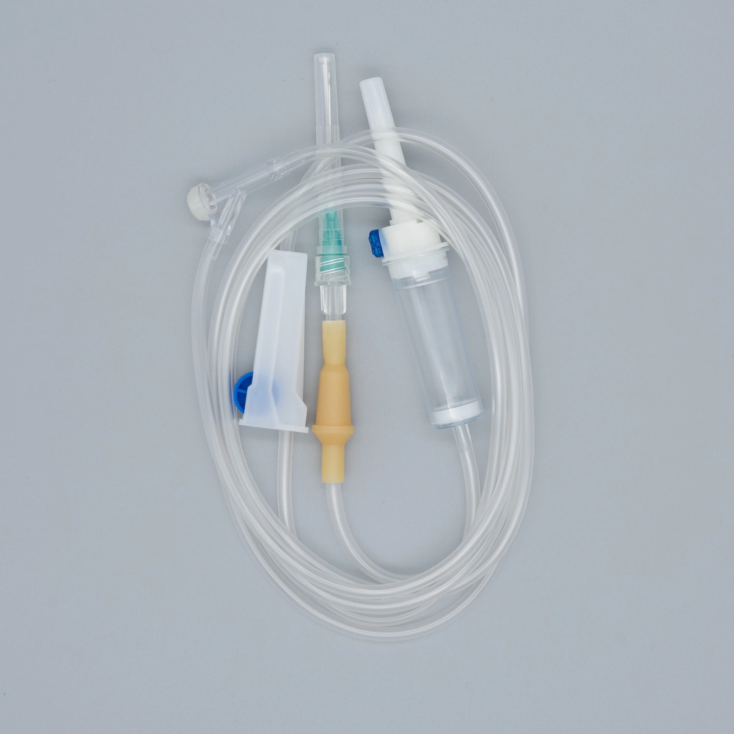 Disposable IV Infusion Set Giving with Syringe Needle Ce ISO Steril Medical Instrument