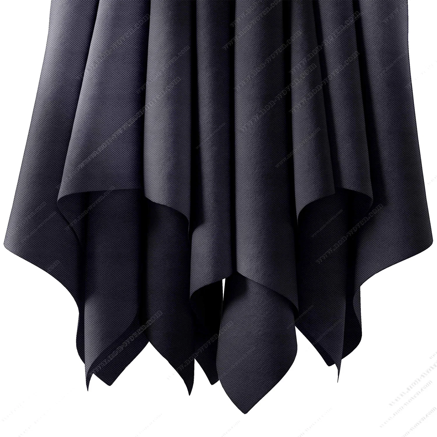 Black Eco-Friendly Polypropylene Nonwoven Fabric