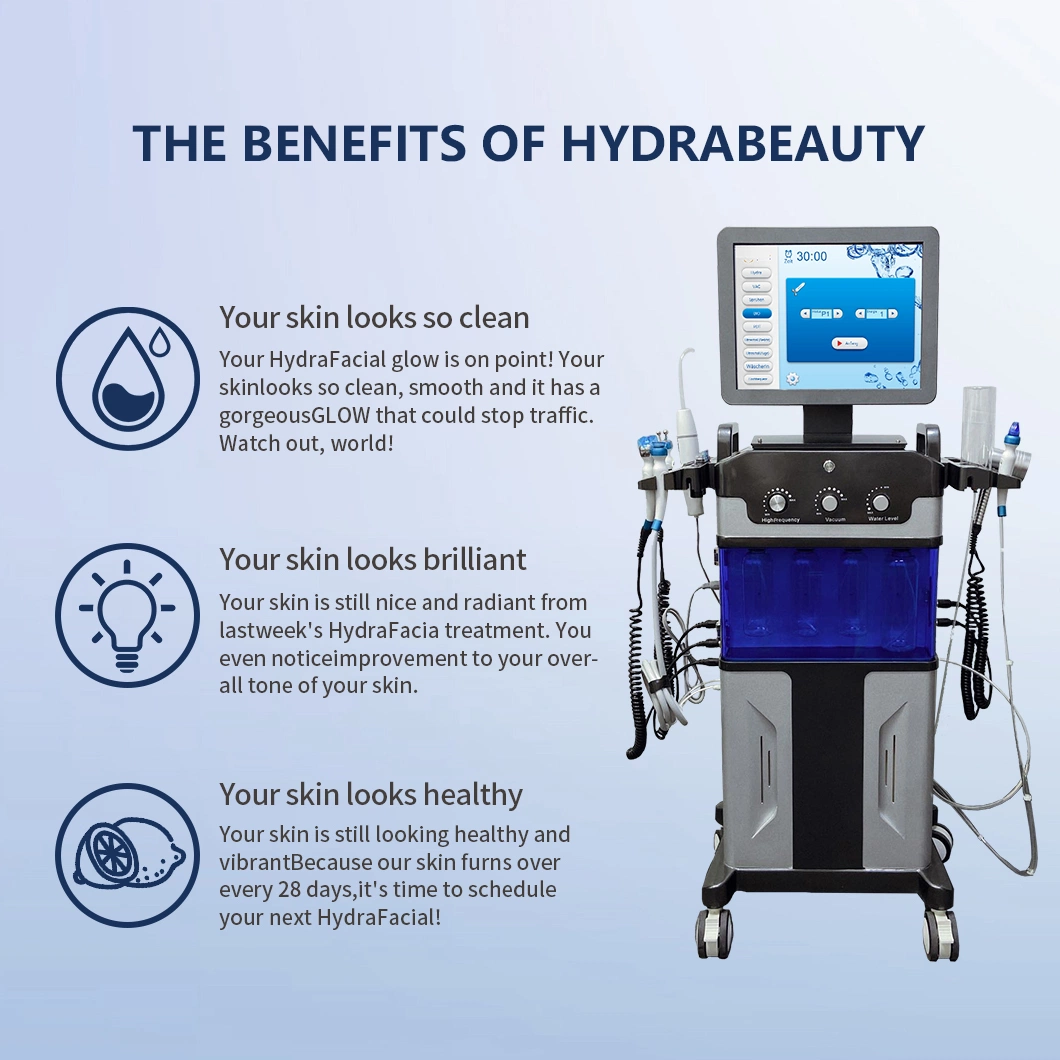 Optimized 14in1 Hydra Dermabrasion Facial Salon Use Beauty Equipment