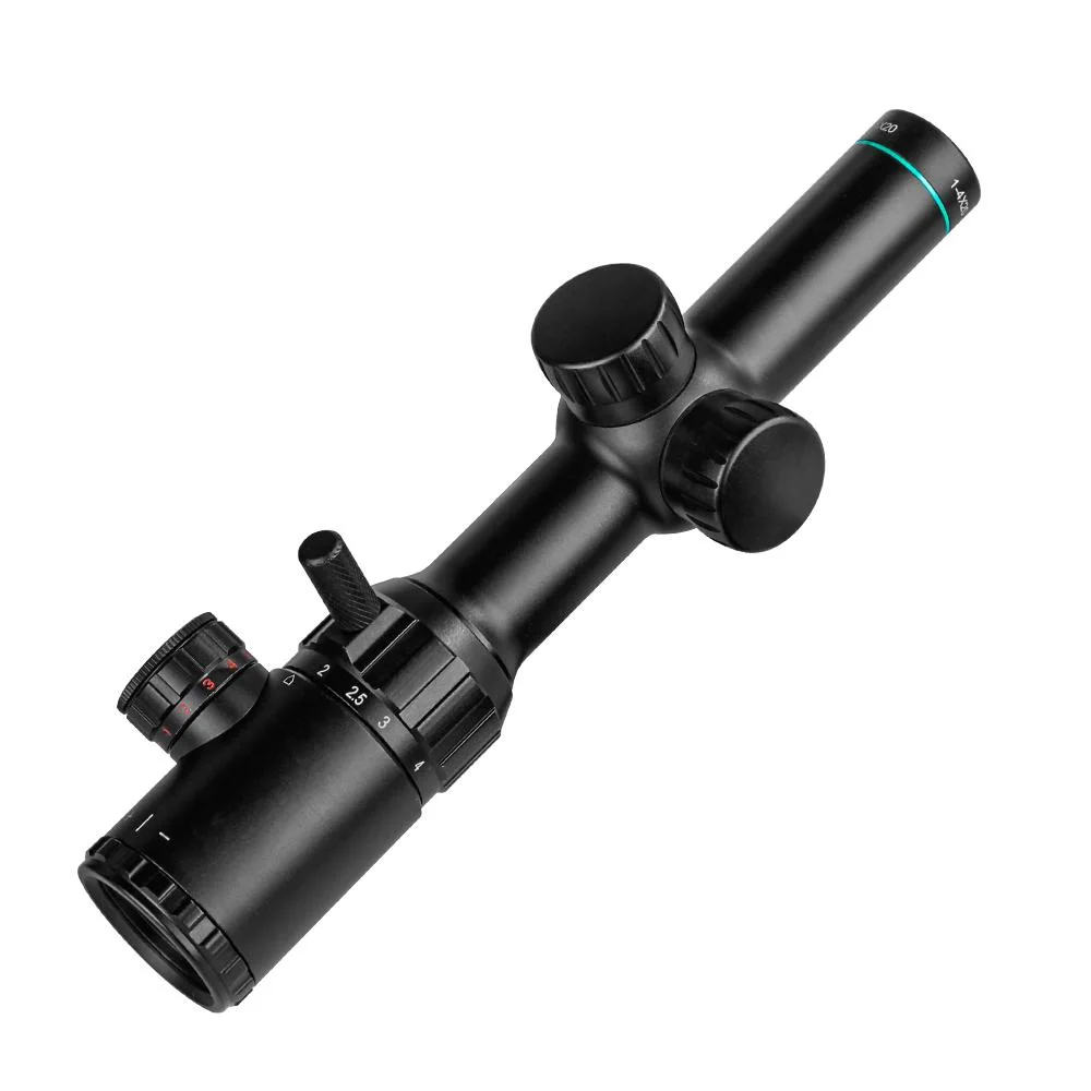 Spina Optics 1-4X20 Riflescope imperméable champ d'application de chasse extérieure champ d'application tactique