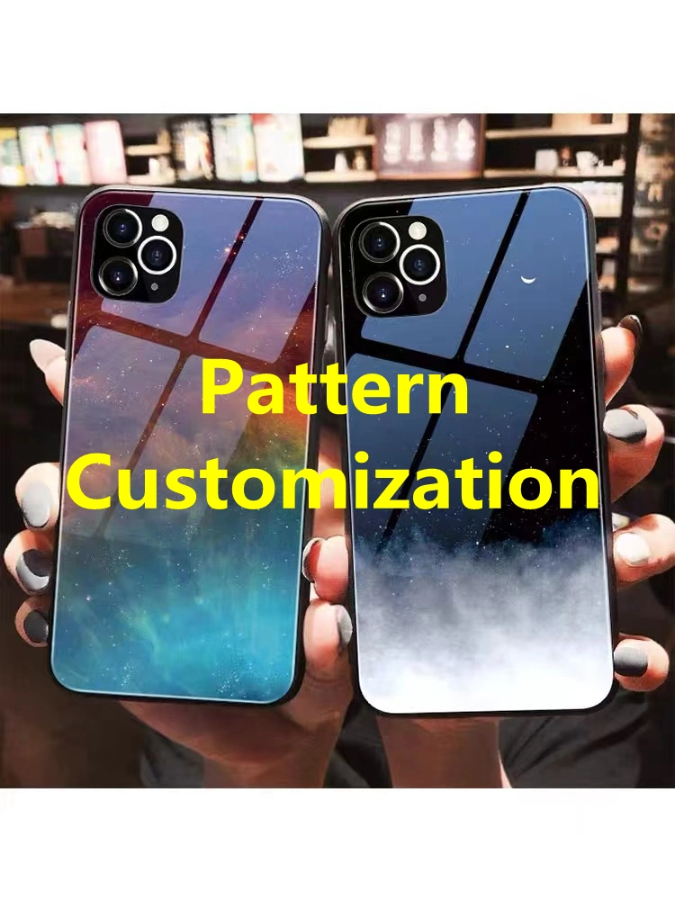 Anpassung Der Handyhülle Alle Muster Können Angepasst Werden Customization Glass Handyhülle für iPhone Handy Schutzhülle für Handy In Bulk anpassen