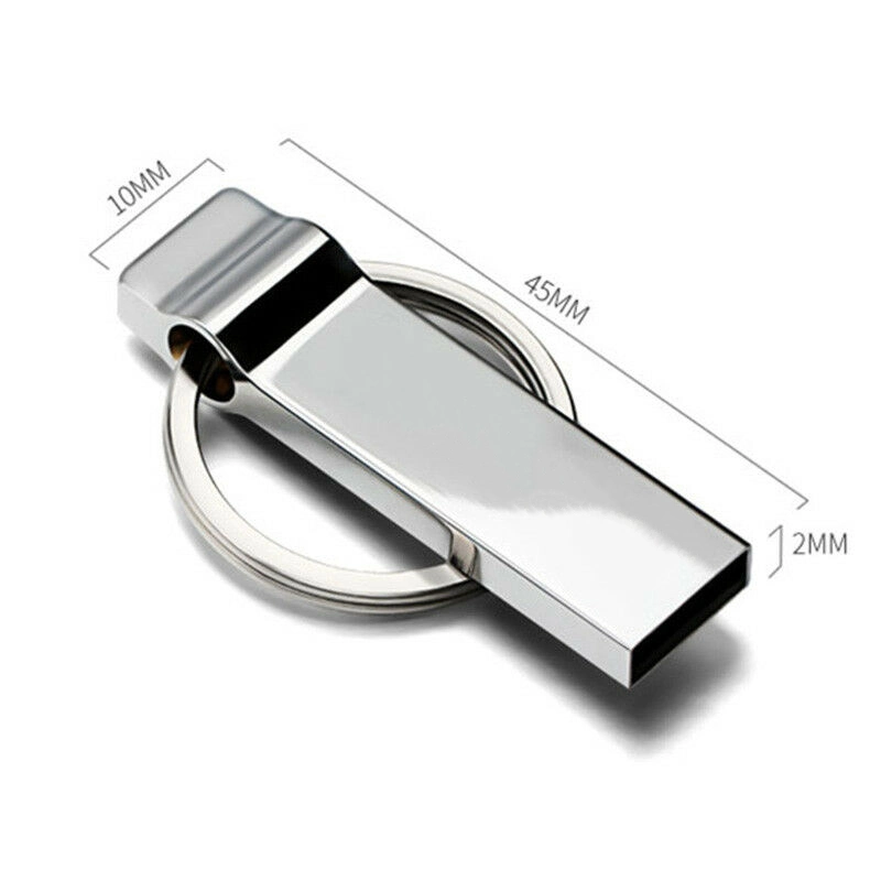 Unidade Flash USB personalizada portátil 2.0 / 3.0 unidade de disco rígido de 128 GB