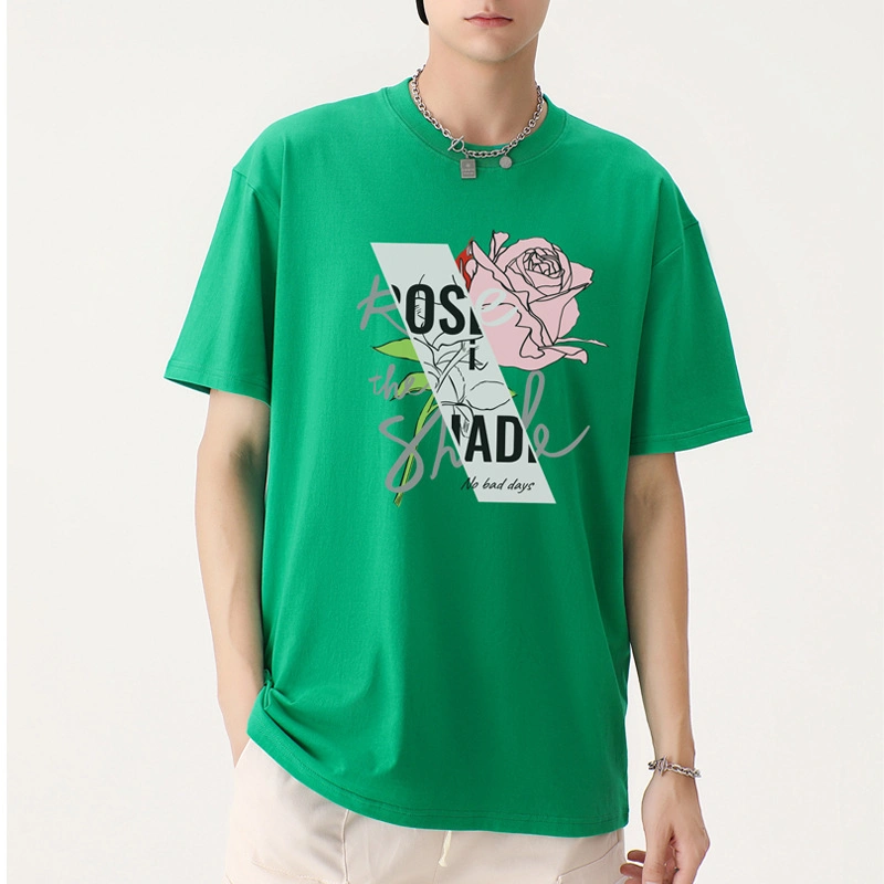 Personalisierbare T-Shirts Unisex Damen Bekleidung Hip Hop Premium Oversize T-Shirt