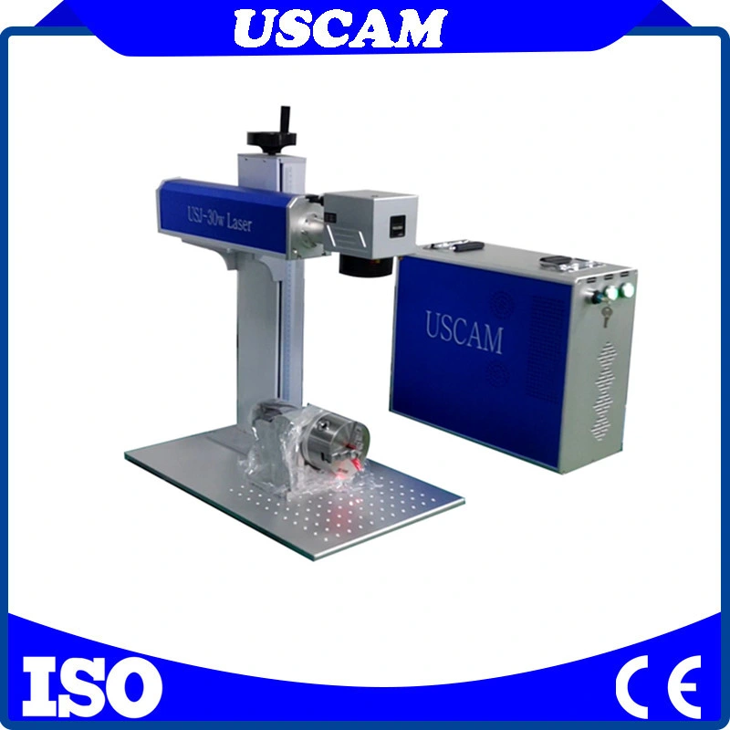 30W 50W Portable Metal DOT Pin Marking Machine Prototype Laser Etch Machine Laser Equipment