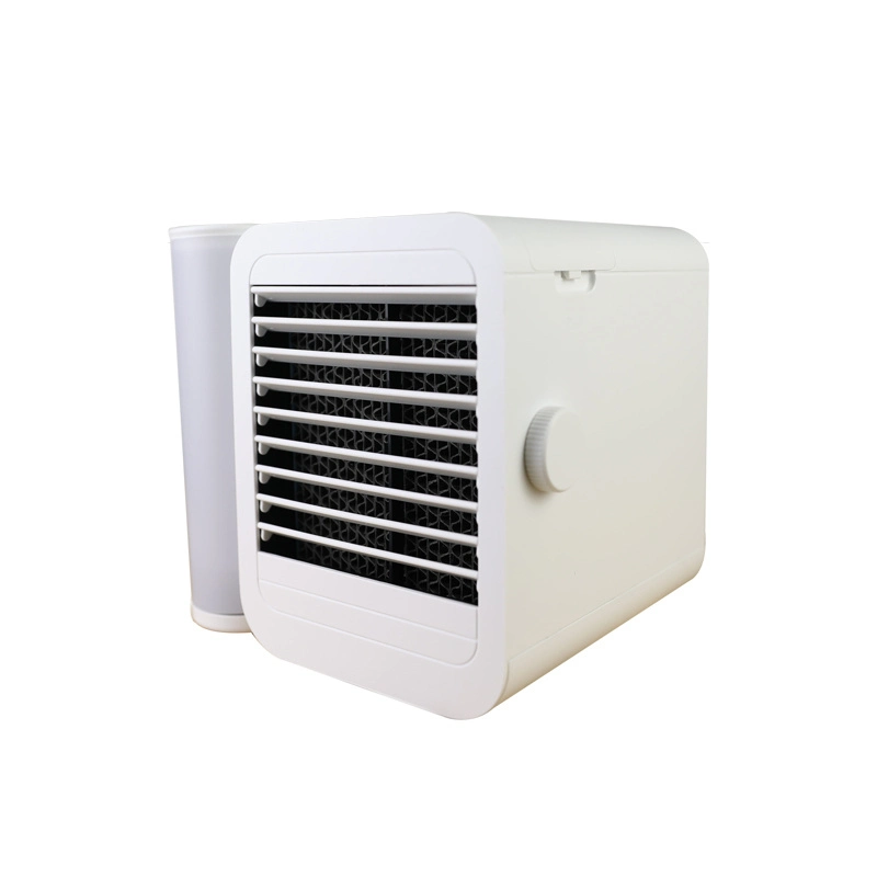 portable Mini Air Cooler with Adjustable Fan Speed Built-in Battery and Anion