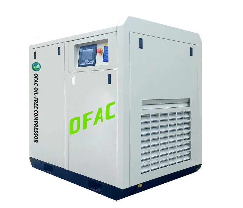 7.5kw 11kw 15kw 22kw 37kw Oilless Screw Air Compressor for Ceramic Industry