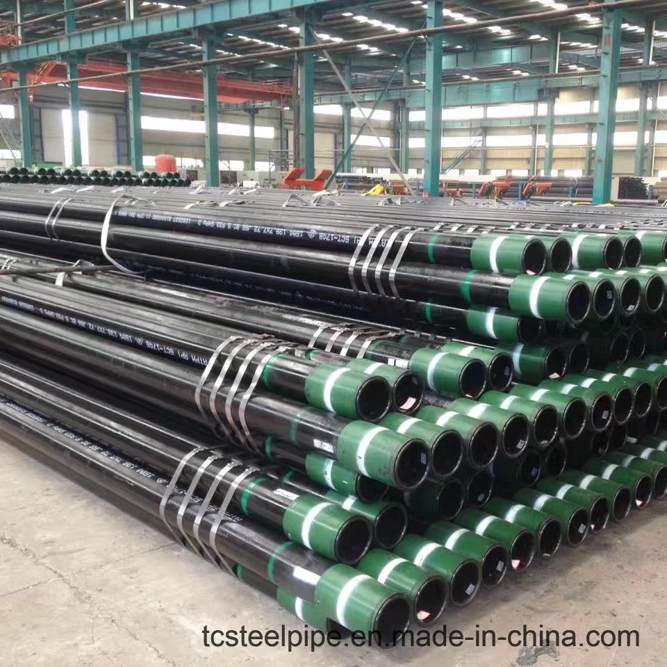 API N80q P110 Casing Tubing Seamless Steel Pipe Bc/LC