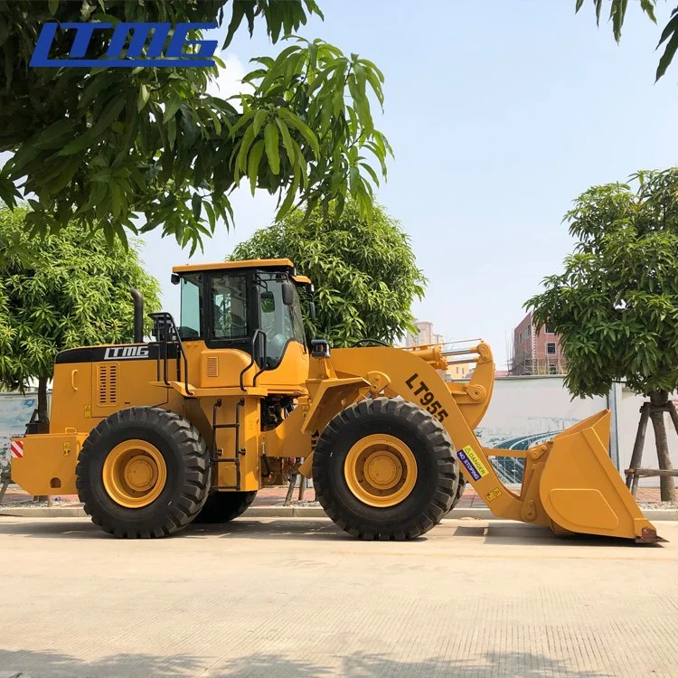 5ton Machinery Front End Pay Loader Wheel Loader Hydraulic Transmission Price with Joystick for Sale