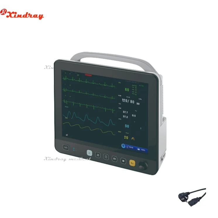 Medical Clinical Emergency 6 Parameter 12 Inch Multipara Monitor Patient