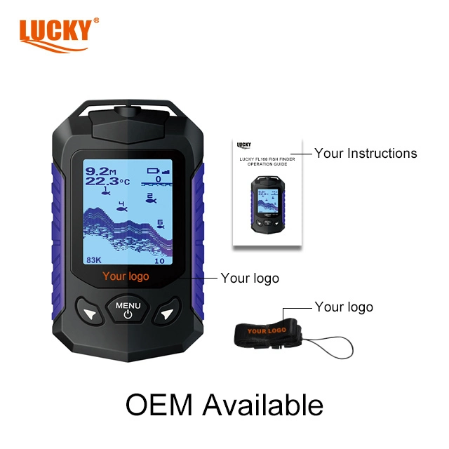 Lucky Fish Sonar FF168d-Ice Best Fish Finder Portablefish Finder