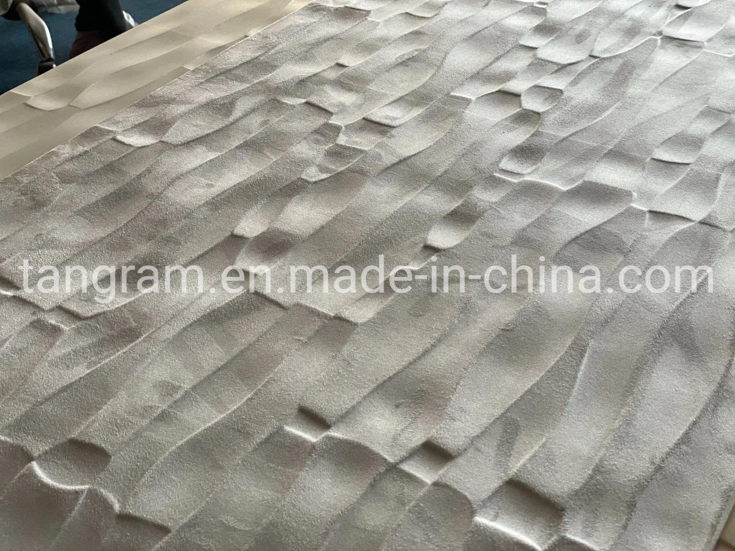 Self Adhesive Fast Installation 3D Leather Wall Sheet Brick Wallpaper