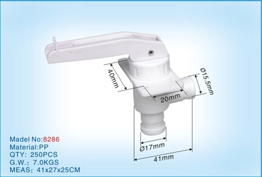 Grifo dispensador de agua de Plástico PP 8286