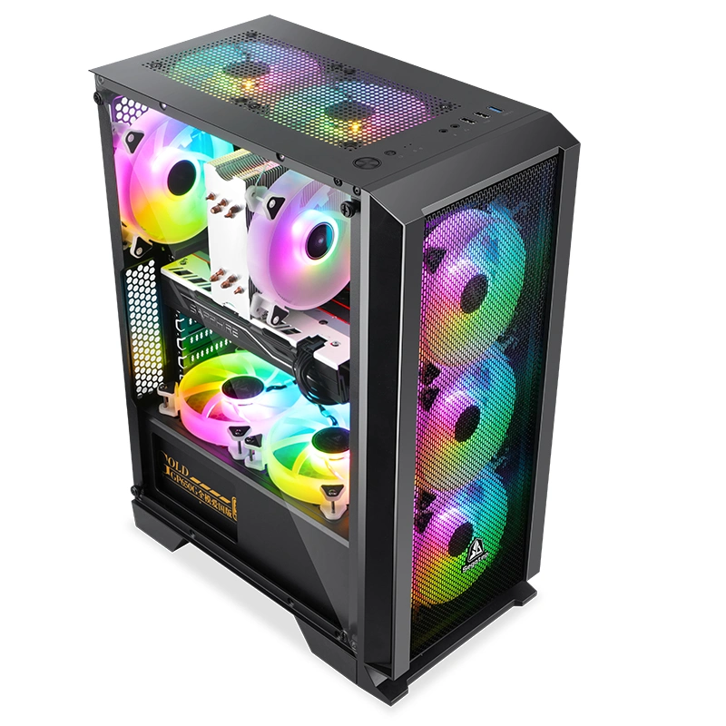 Segotep die besten Rosefill Amazon eBay MITTE Turm Mesh Glas Gaming-Computergehäuse