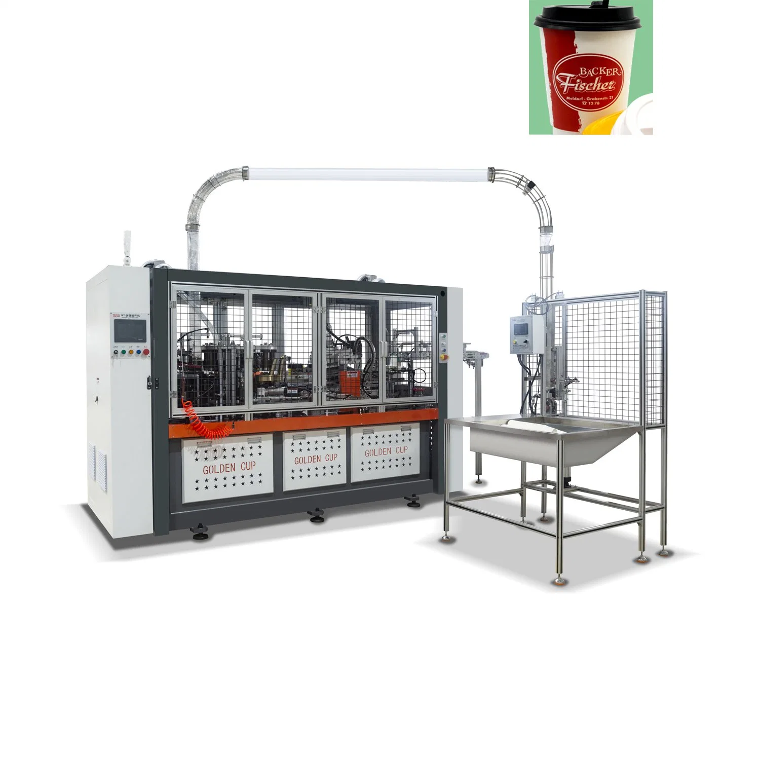 Xsl-16t Low Speed High Speed Fully Automatic Paper Cup Forming Making Machine
