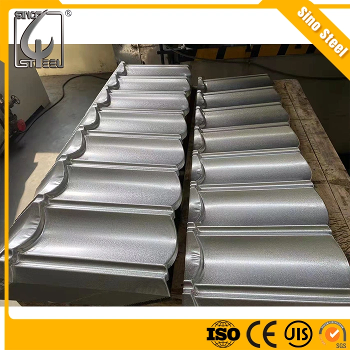 Revestimiento de piedra Metal aluminio-zinc techo / baldosas de techado en Nigeria