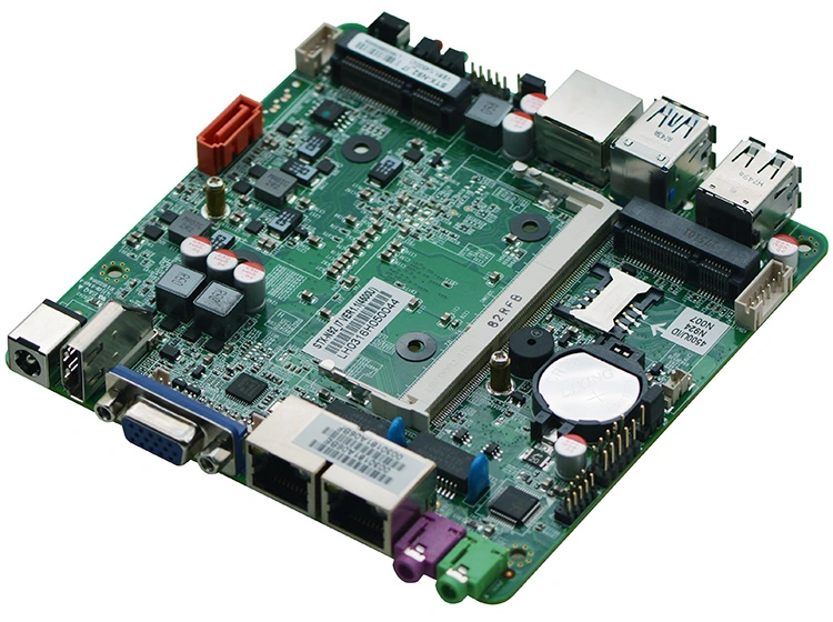 X86 Intel i7 4500u 2 LAN Motheboard Nuc OEM sans ventilateur Nano OEM de la carte mère