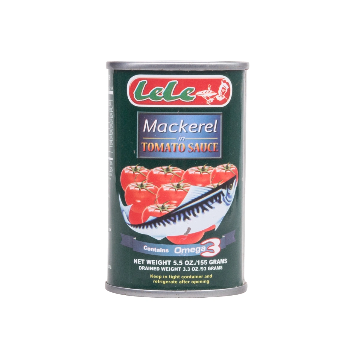 Canned Pacific Mackerel in Tomato Sauce 155gx50tins Supplier