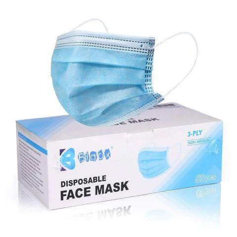 OEM Manufacture Disposable Medical cirurgião Máscara facial de alta qualidade 3ply CE/ISO/FDA RESPIRÁVEIS