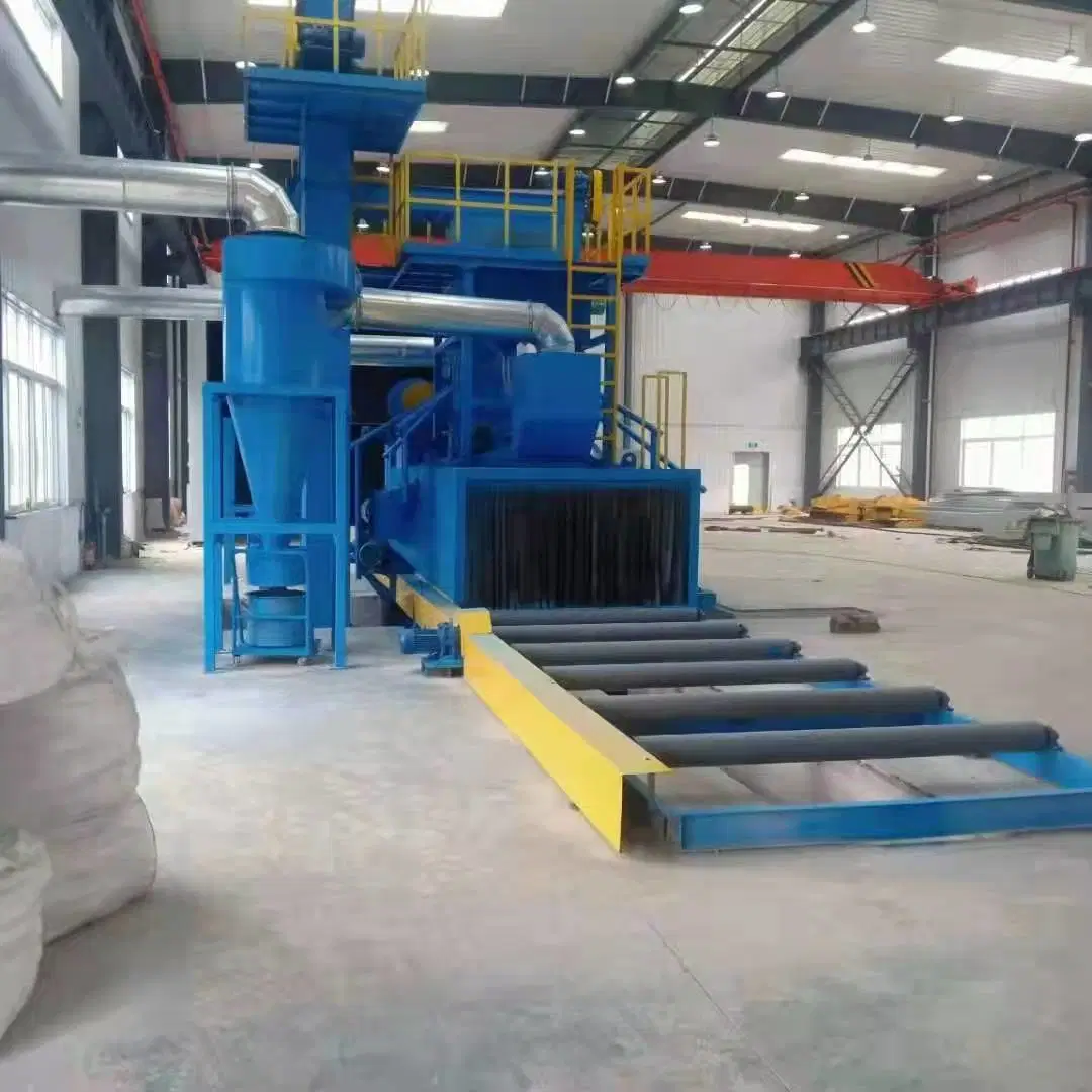 Original Factory Design Cleaning Abrator Through Shot Blasting Machine