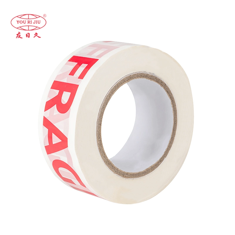 Yourijiu Custom OPP BOPP Acrylic Water-Based Clear Transparent Adhesive Tape Package Shipping Carton Sealing Tape with Logo Color Printed Packing