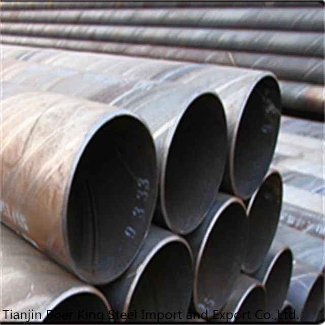 BS1387 ASME SA106 A36 53 St52 St53 Q195 Q235 16mn Carbon Welded Steel Pipe Ms ERW Pipe