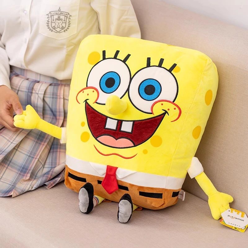 Gift for Kids Wholesale/Supplier Cartoon Plush Toy Sponge Bob