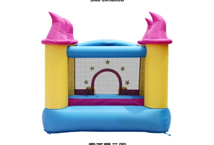 Children's Inflatable Castle Air Cushion Trampoline Kids Home Playground Inflatable Trampoline Baby Slide Jumping Bed