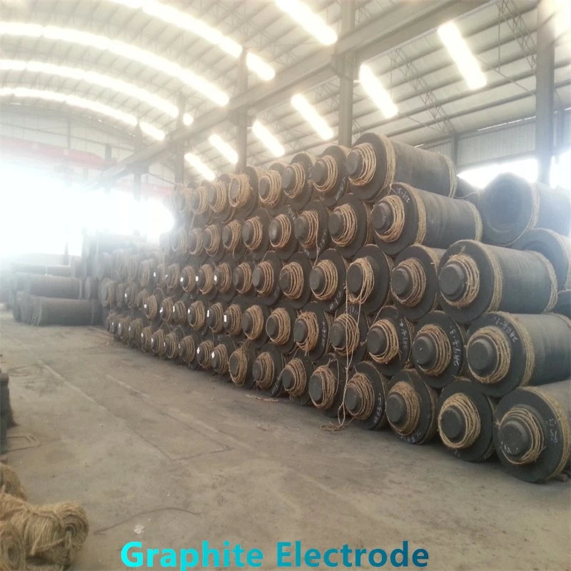 Electrodes En Graphite Coal Tar Pitch UHP Graphite Electrode with Nipple