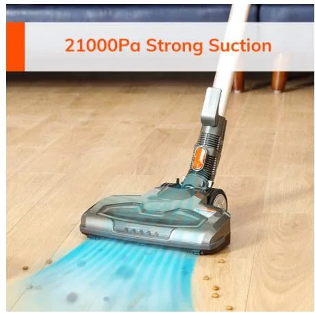 Cordless Handheld Vacuum Cleaner, 21kpa Suction, 1.2L Dust Cup, 40 Mins Time, LED Illuminate, Removable Battery