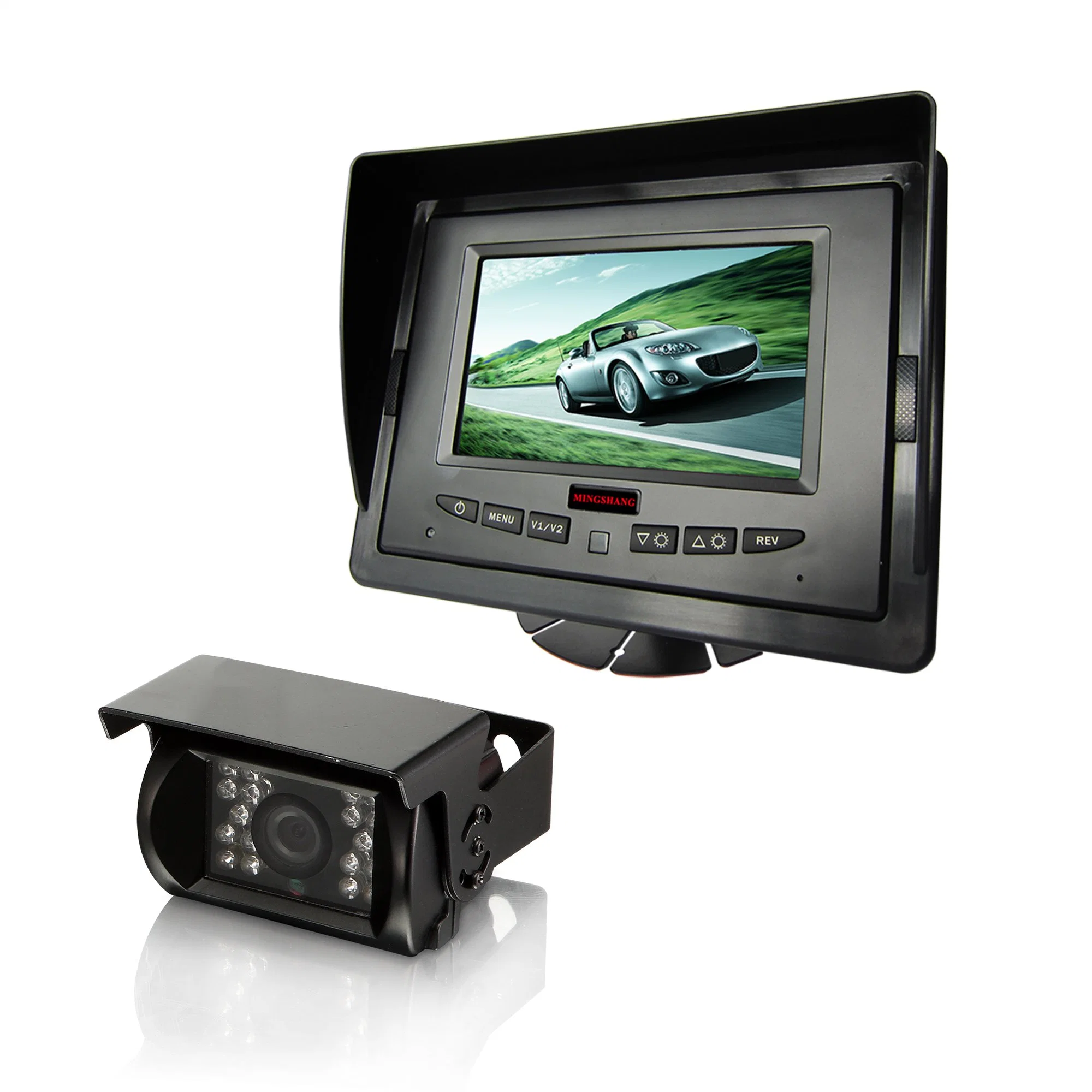 5inch Digital Windshield TFT LCD Car Monitor for Reversing Backup Camera