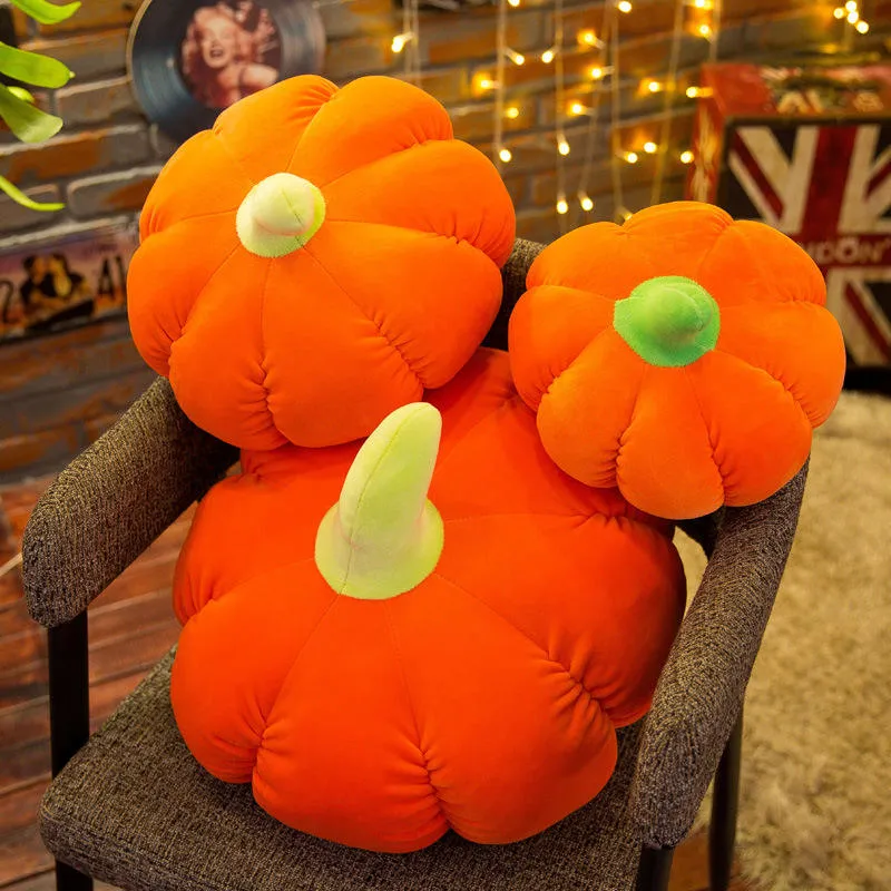 Fabrik Verkauf Sofa Plüsch Kissen Essen Plüsch Gefüllte Kürbis Halloween Kissenspielzeug