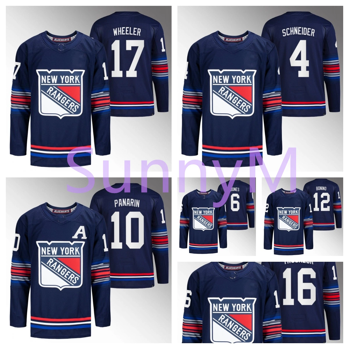 Dropshipping New York Rangers Braden Alternate 2023-24 Navy Jersey Authentic Troisième