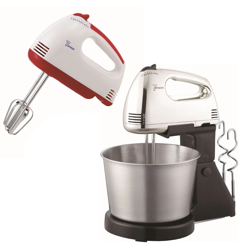 Baking Equipment Batidora Whisk Egg Mixer Full Function with Big Bowl Stand Hand Mixer