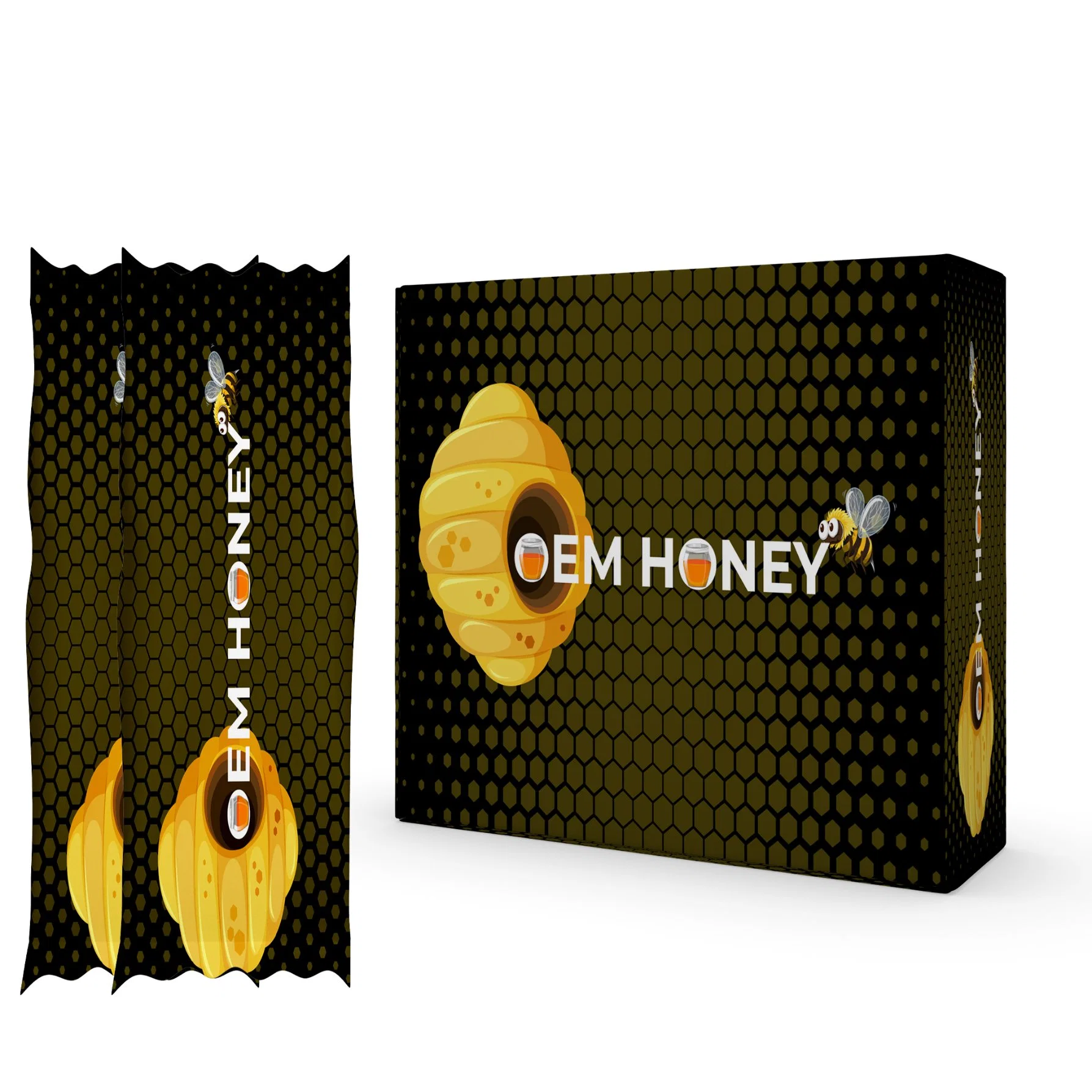 Más populares 100% Honey auténtico 20g Sachet Caja de papel mejor Salud